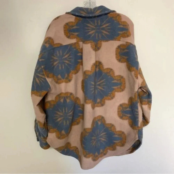 Free People Jacquard Ruby Floral Jacket Limited Edition S - Picture 5 of 16